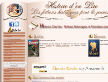 Tablet Screenshot of histoiredenlire.com